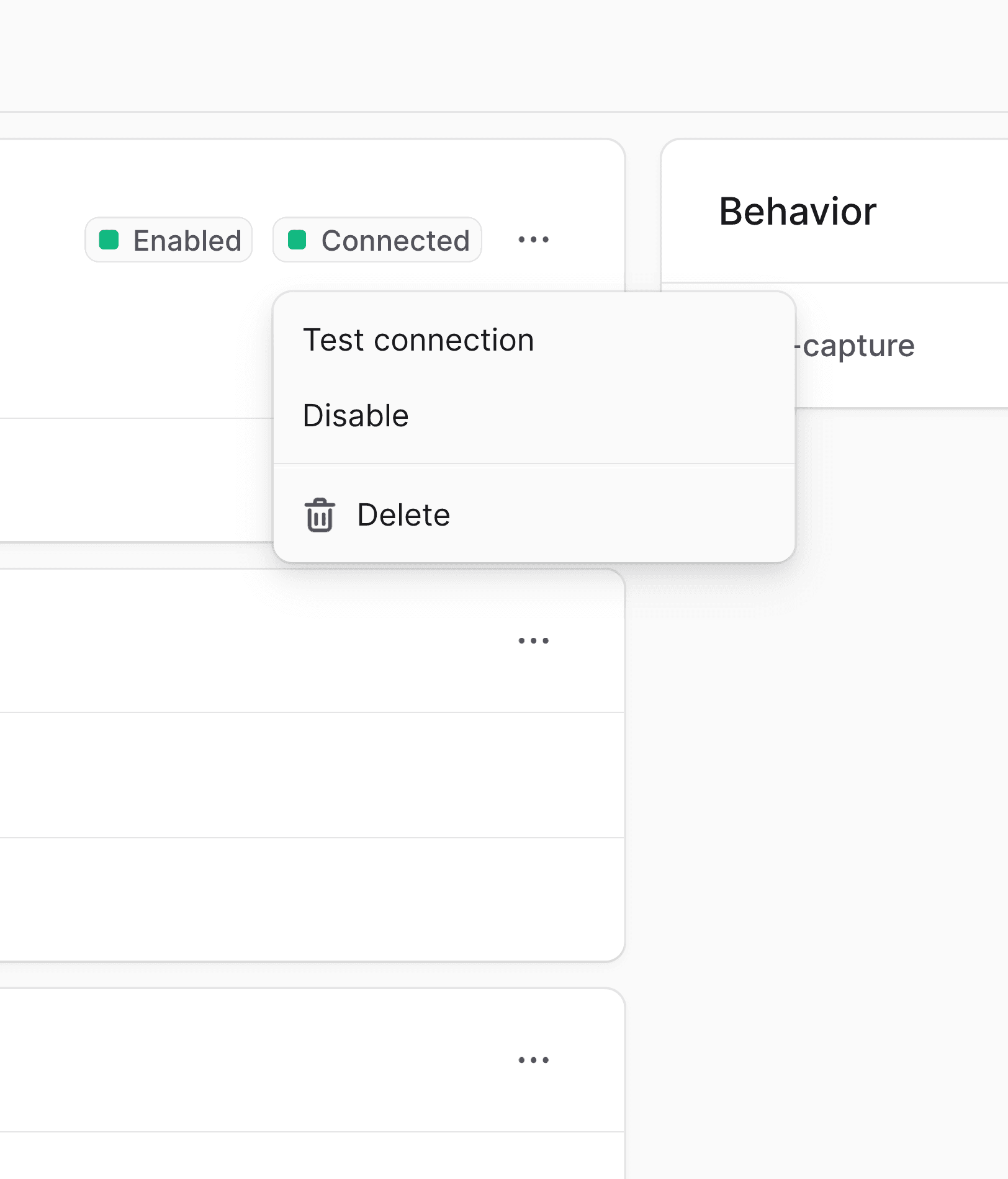 Test Connection