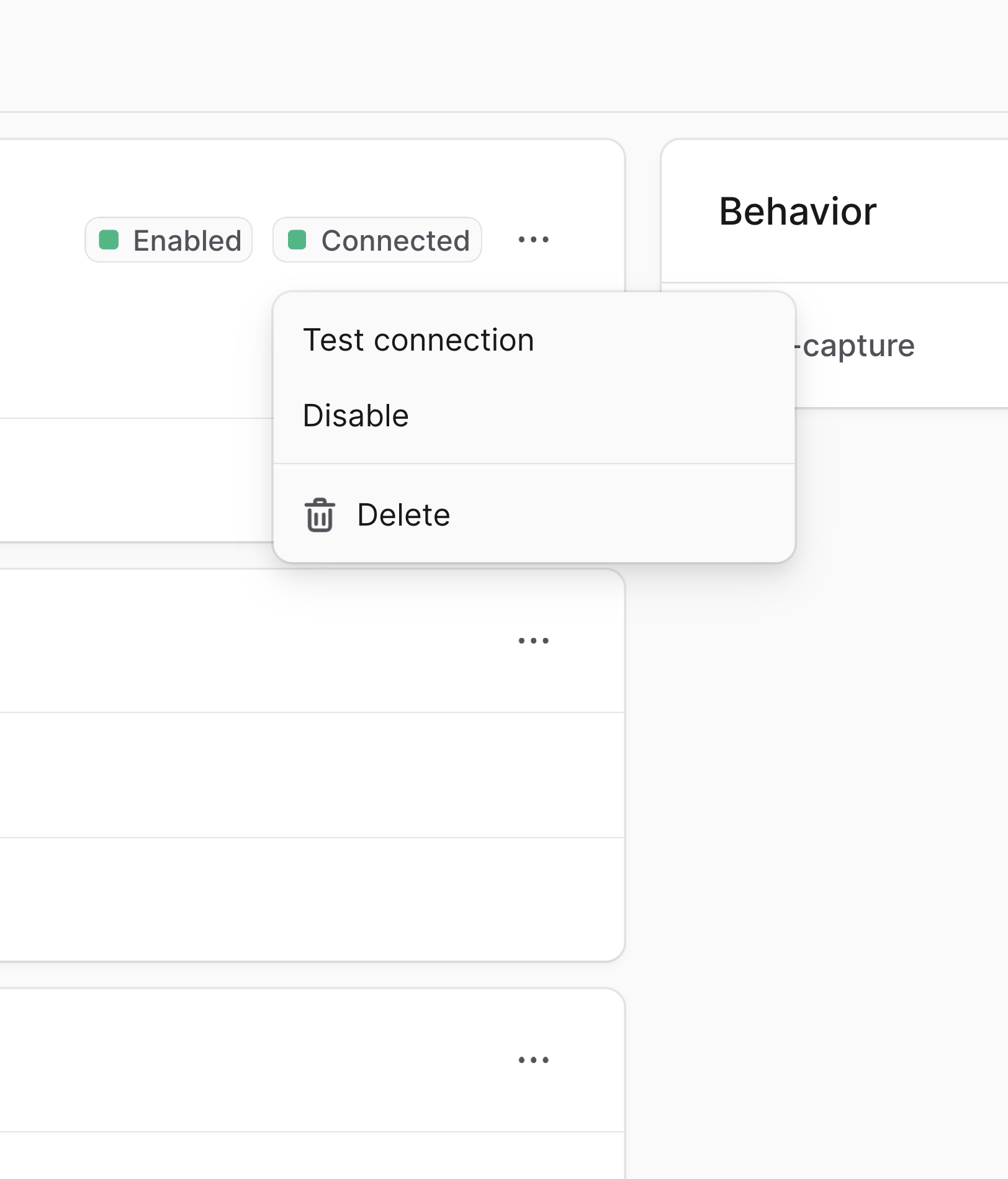 Test Connection